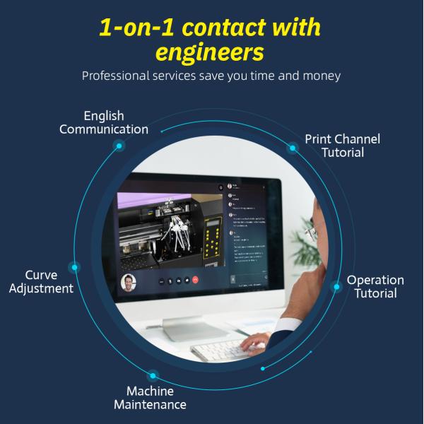 30cm DTF Printer with Dual Epson i1600-A1 for Small Businesses