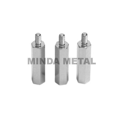 4Axe Aéronef Aluminium CNC pièces tournantes Colonne de blocage