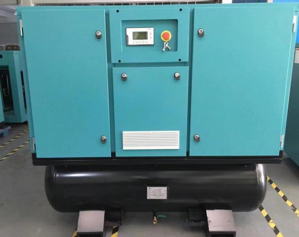Laser Cutting Rotary Screw Air Compressor Oil Type 15kw 20hp Variable Frequency Drive