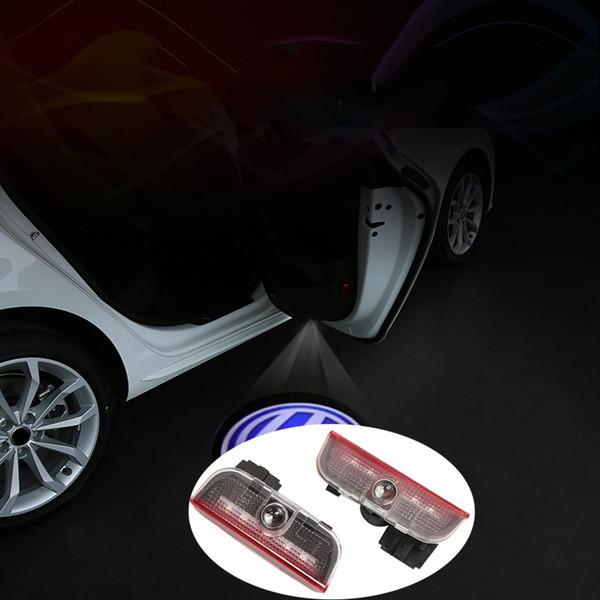 2pcs 12v Logo 5W Under Car Door Projector Lights High Bright