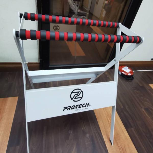 Foldable Tennis Racket Stand Metal For Sport Goods
