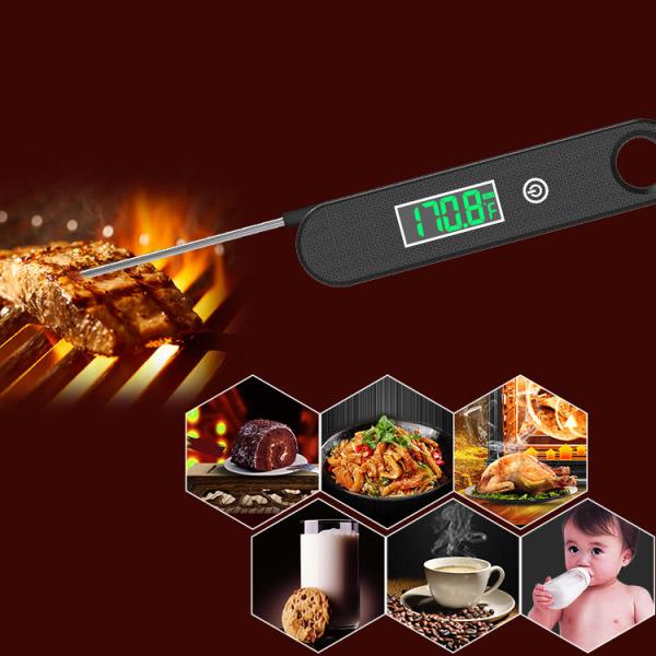 DTH-157 -50 To 300℃ Instant Read Digital Meat Thermometer BBQ Oven Candy Cooking Waterproof Kitchen Thermometer