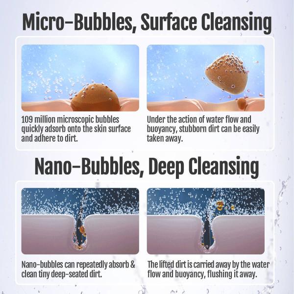 Generador de burbujas micro nano de limpieza profunda para la optimización del agua del grifo
