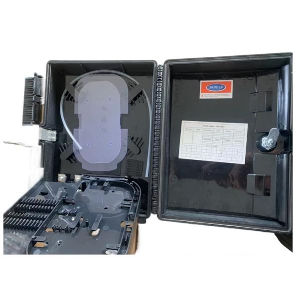 Indoor/Outdoor Fiber Optic Access Terminal Distribution Box with Max Capacity 24