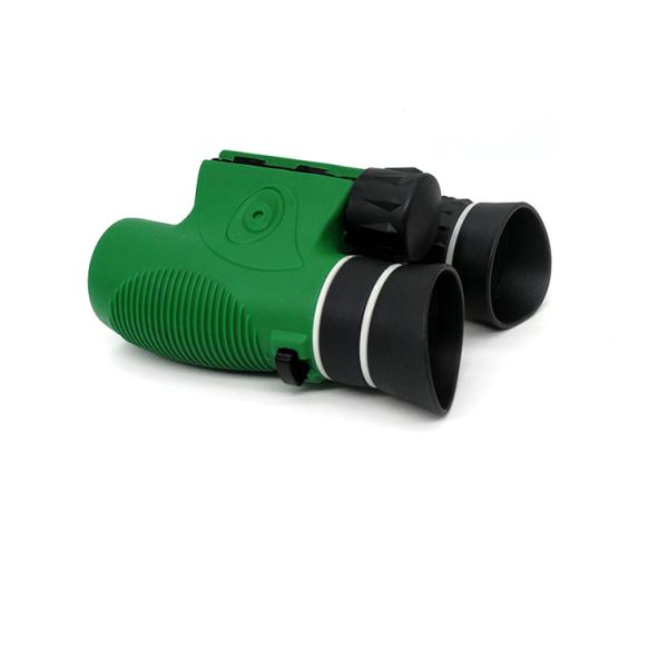 10x22 Outdoor Children's Toy Binoculars Green Food Grade PVC