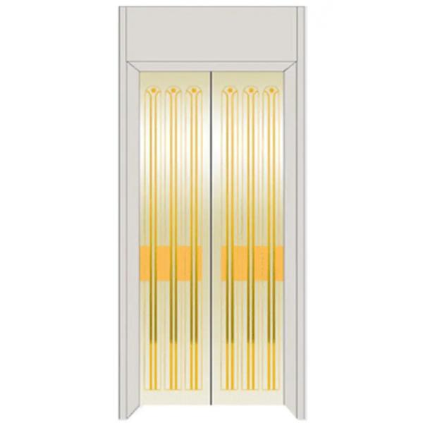 Aisi 304 Stainless Steel Sheet Metal Gold Elevator Door Pattern