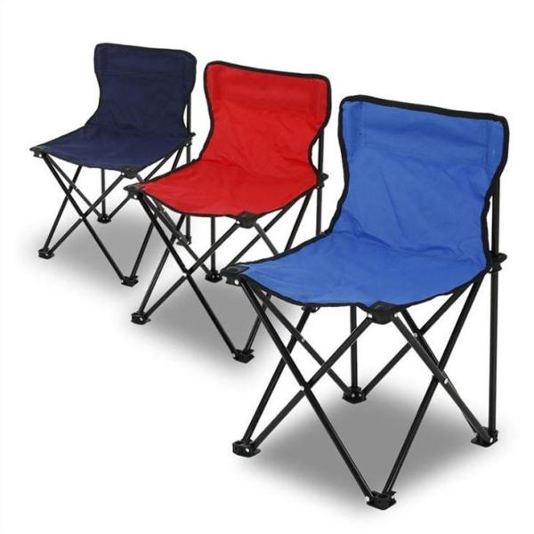 Customizable Logo Outdoor Kids Folding Chairs Camping Mini Metal Folding Chair Wholesale Factory Foldable Chairs