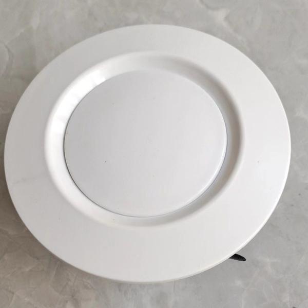 Weather Resistant Plastic Snap On Round Ceiling Air Vent Covers Preventing Insects And Debris Entry With Modern Design