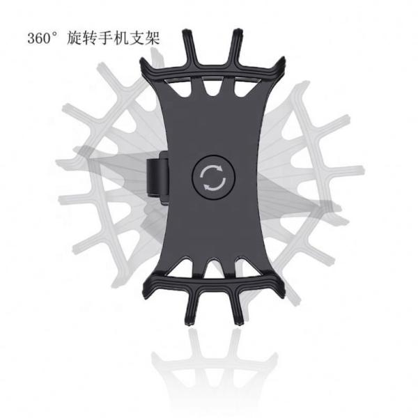 Silicone Handlebar Motorcycle Mobile Stand , 4-6 Inch Iphone 12 Motorcycle Mount
