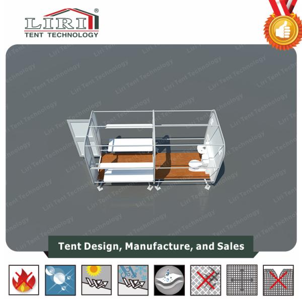 Шатры Глампинг роскошного модульного куба капсулы коробки располагаясь лагерем для нагрузки 75кг/скм снега лихниса партии