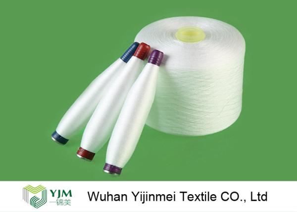 50/2 50/3 Eco Friendly Knitting Polyester Weaving Yarn Raw White Or Dyed