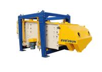 Machine rotatoire de criblage de poudre d'exploitation d'acier inoxydable