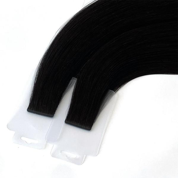 20inch Straight Slim Tape Raw Indian Remy Virgin Hair with Soft and Shine