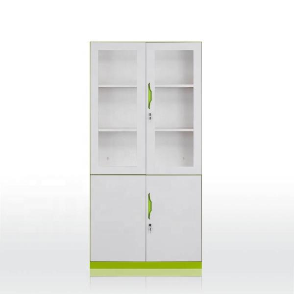 Glass Door H185cm W90cm Stylish Filing Cabinets