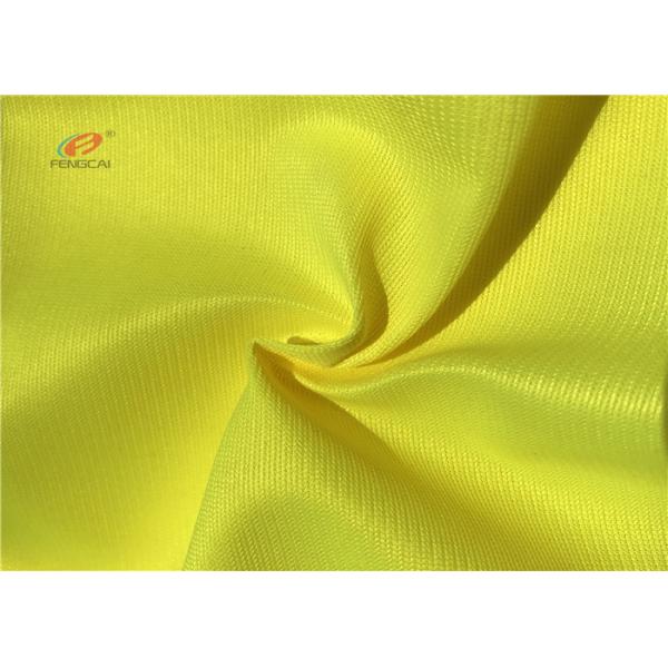 ткань Оксфорда желтого оранжевого 100% полиэстер 100gsm дневная материальная для носки безопасности