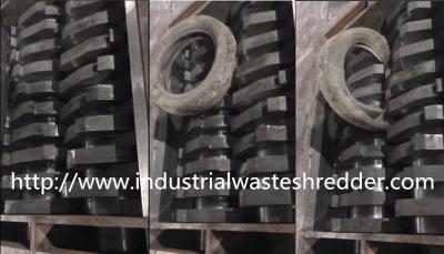 Resistência de desgaste de grande resistência plástica estável da retalhadora Waste de pneu de borracha
