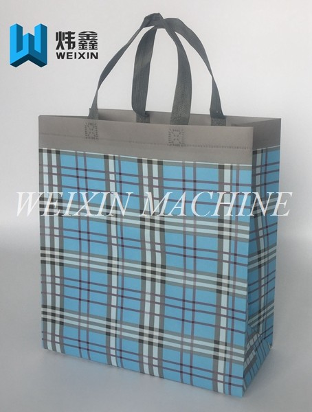 China Manufacturer Customized High quality Grid Non Woven Gift Bag /ultrasonic bag
