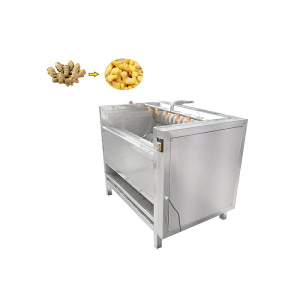 Vegetable Potato Washing And Peeling With Brush Washer