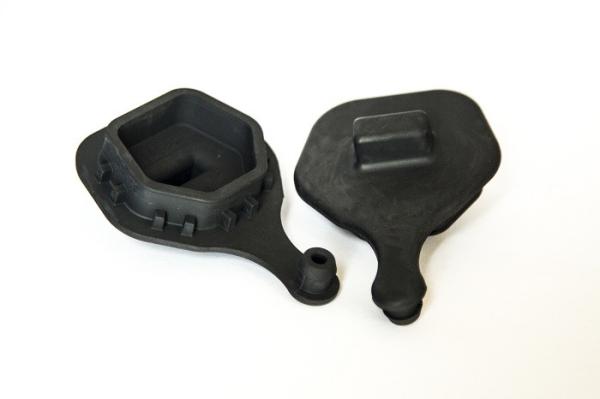 Molded Automotive Dust Cover Rubber Components Using Non Recycled Materials