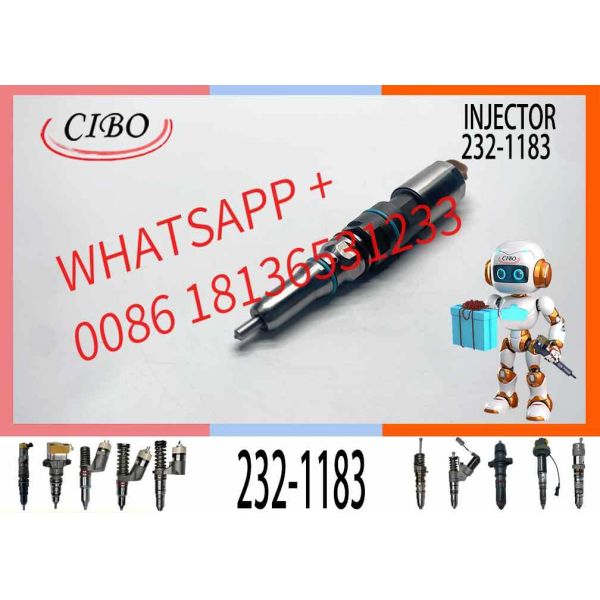 Aftermarket Brand New GOOD QUALITY for Fuel Injector  232-1183 456-3509 336 340 E F EXCAVATOR C9.3 Engine D6T D7E