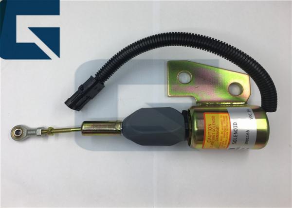 Válvula de solenoide 12V da parada de Cummins Engine 24V 3991168 para a máquina escavadora