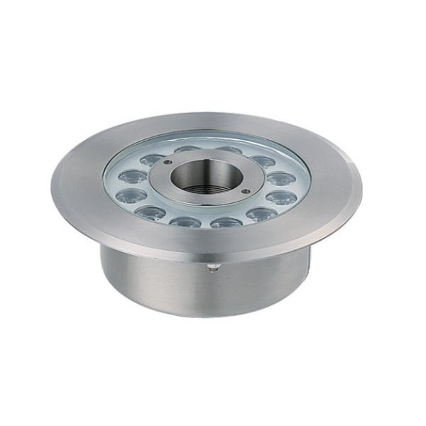 12W Waterproof Fountain Lights With Middle Hole Diameter 42mm Stainless Steel Housing