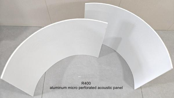 Non-combustible Ceiing Tile Metal Baffle Microperforated Acoustic Panel Soundproof Board