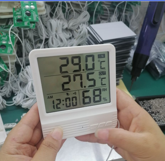 Термометр на открытом воздухе BT-3 температуры BE-301A электронный и регулятора влажности
