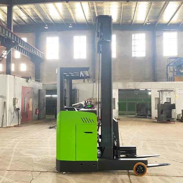 CQD15BS Electric Reach Truck 1500kg Seat Type Triplex 3m-9m Mast