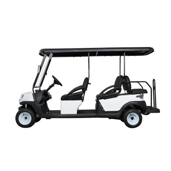 4+2 Seater Electric Sightseeing Golf Buggy With Lithium Battery