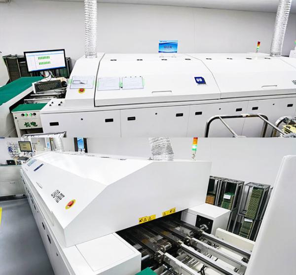 Forno do Reflow do PWB de Oven Machine RF-H600 I 50mm 400mm do Reflow de 6.5KW SMT