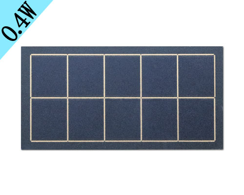 Portable Small Monocrystalline Solar Panels For Power Bank Gold Line Sunpower Panel