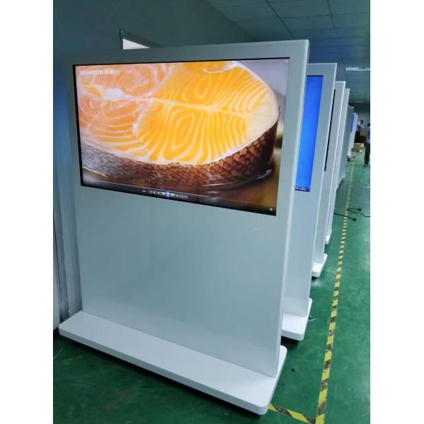 signage numérique de l'éclat 49inch de support de la seule publicité d'intérieur à hauteur d'affichage à cristaux liquides avec l'écran tactile