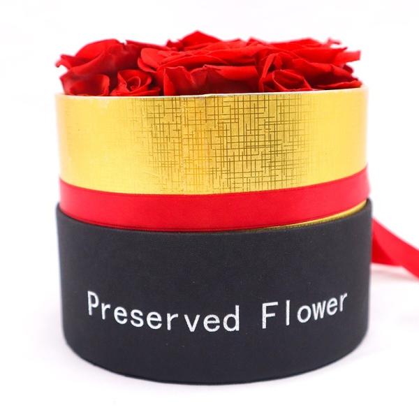 Long Lasting Natural Touch Preserved Flowers In Box For Jewelry Gifts