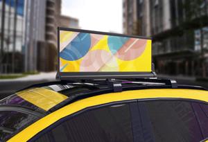 LED Sign for Taxi Top Advertising