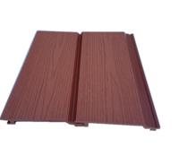 Decking insonoro del panel de pared al aire libre compuesto plástico de madera WPC