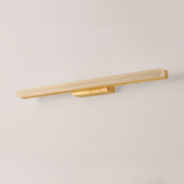 Japan style wooden wall light led source, anti-fog washroom mirror lamp(WH-MR-67)