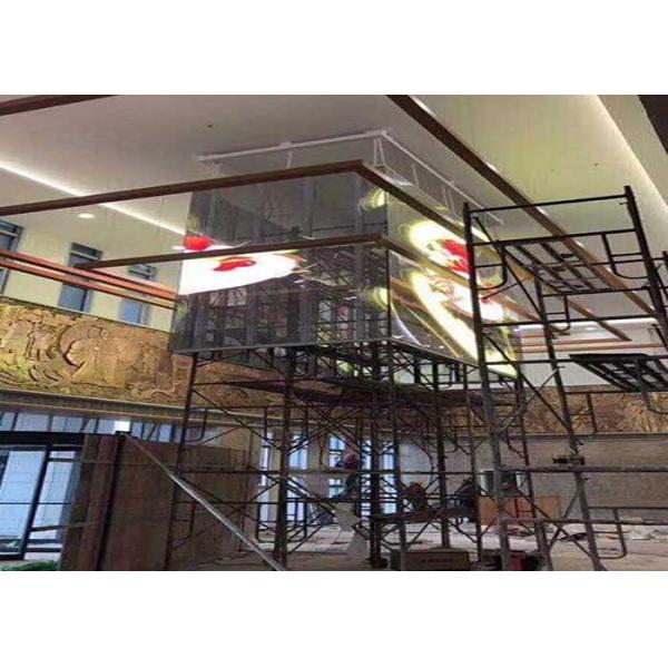 HD, Vivid Effect, Customized Transparent LED Display Screen for Windows Glass Ads