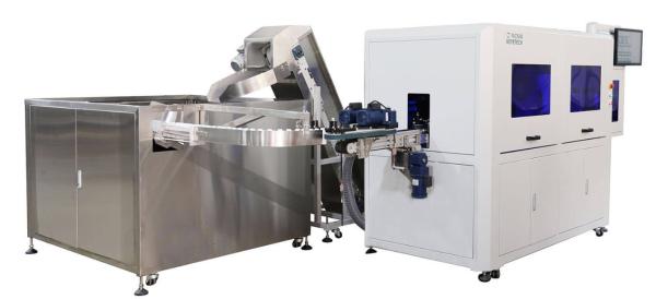 16 Cameras Effective Transparent Pesticide Bottle Inspection System with Deep Learning