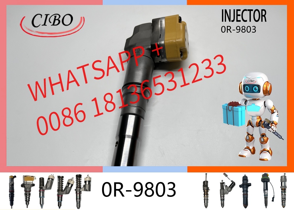original 0R-9803 Diesel Fuel Injector for  3412 C3412 3412E Engine Truck Excavator 773D 992C D9N 375 5080 Injection Valves 232-1173 232-1168 0R9803 original new injector