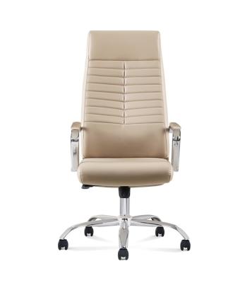 350mm High Back Leather Desk Executive Chair Office Chair 8H Cozy OEM