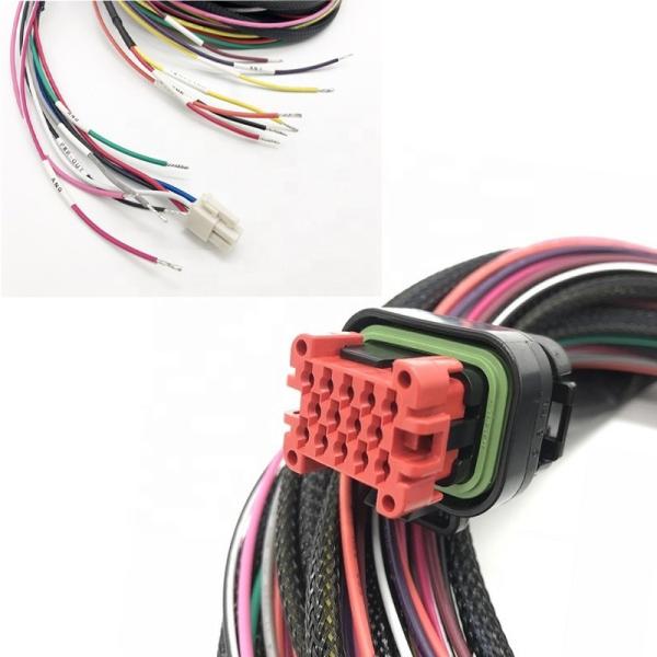 Custom UL1007 20awg Copper Wire Harness for RoHS Compliant Electrical Trailer Automotive