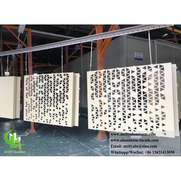 Écran CNC à découpe métallique