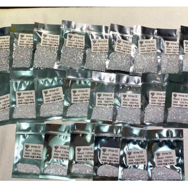 0.8 мм 2 мм 2.8 мм Зелёный Розовый Синий Цвет Мойсанит 3А 5А Малый Размер CZ Кубический Циркония