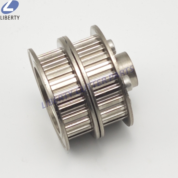 GT5250 Parts No. 89407000 Pulley-motor Final Assy,dual Drill, For S5200 Auto Cutter Parts