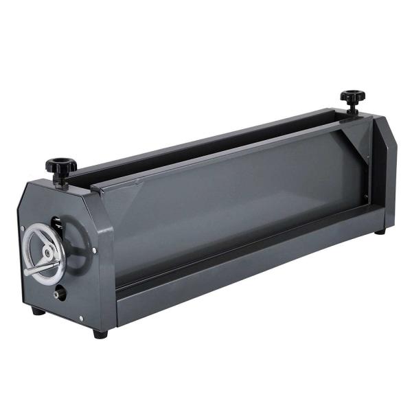 Máquina de laminação manual de filme a frio de 1300 mm com laminador de rolos de borracha a frio