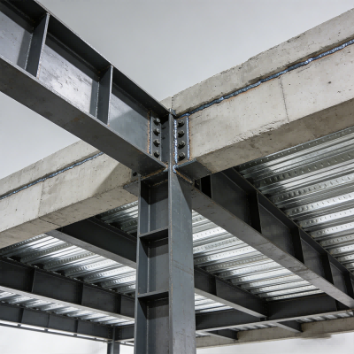 Modular Light Steel Frame Mezzanine Platform for Construction Concrete Support