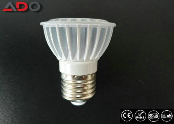 12v 7 Watts Led Spot Bulbs Smd3030 Mr16 Dimmable With White Aluminum Housing