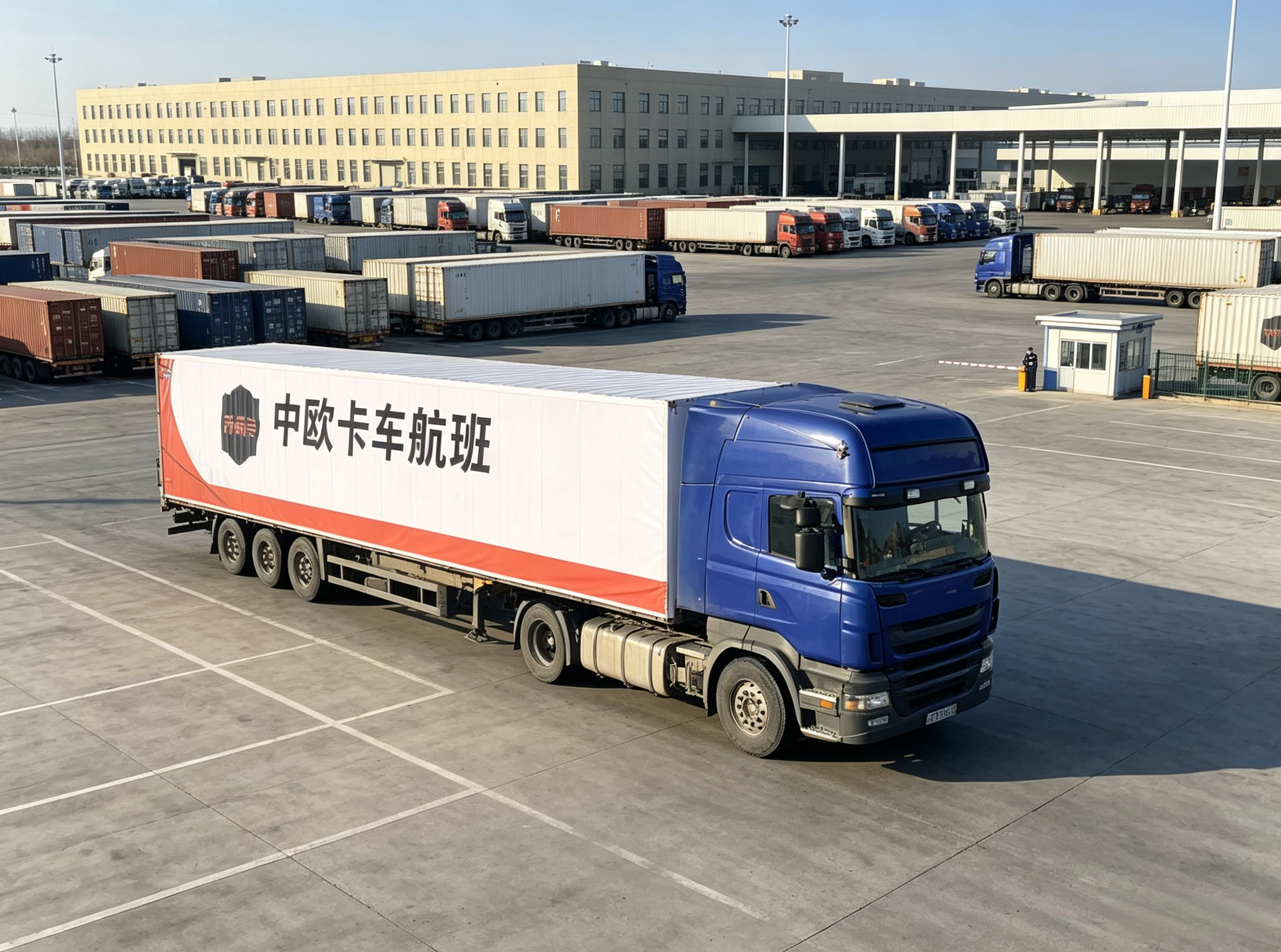 Truck Land Transport Shipping From China To Netherlands TIR Transport International Routier