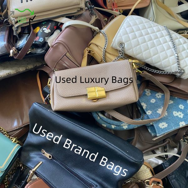 Fashion Leather Second Hand Bags Pre Owned Luxury Handbags Mixed Styles